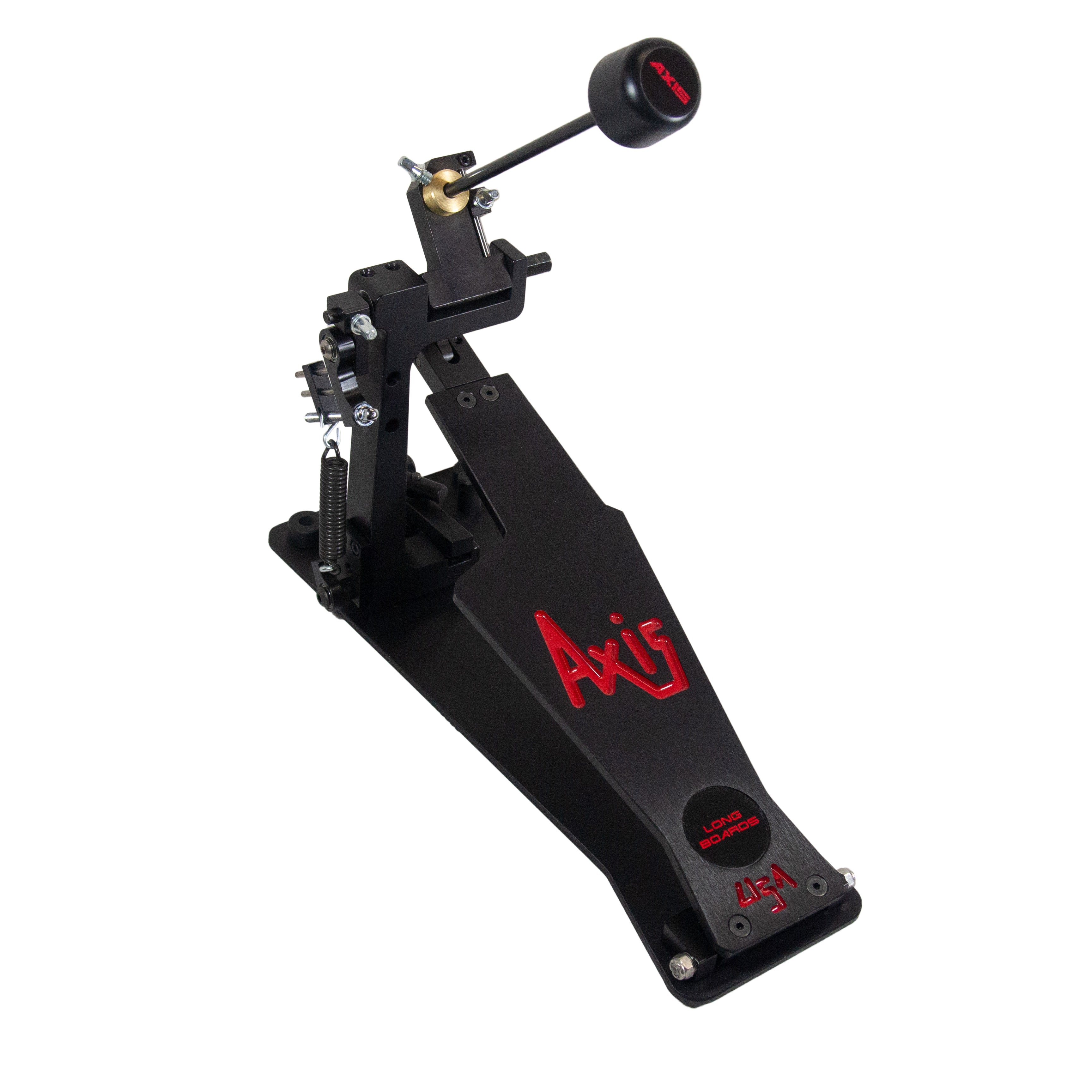 Black Longboard Pedal - A-CAM with MicroTune Spring